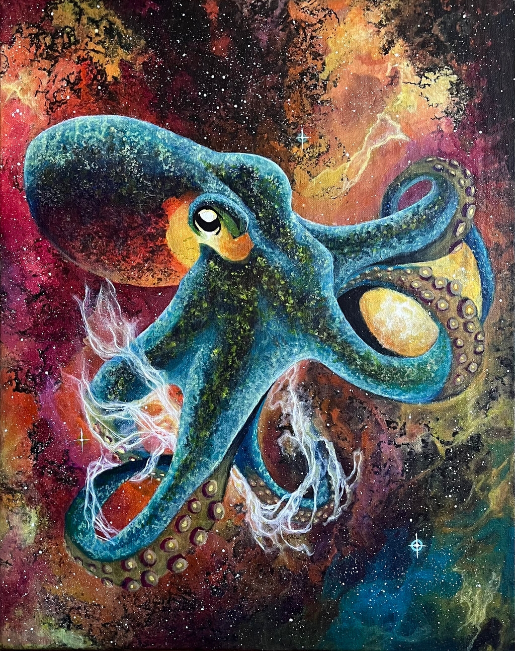 Cephalopod Cosmic Migration